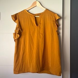 Mustard blouse